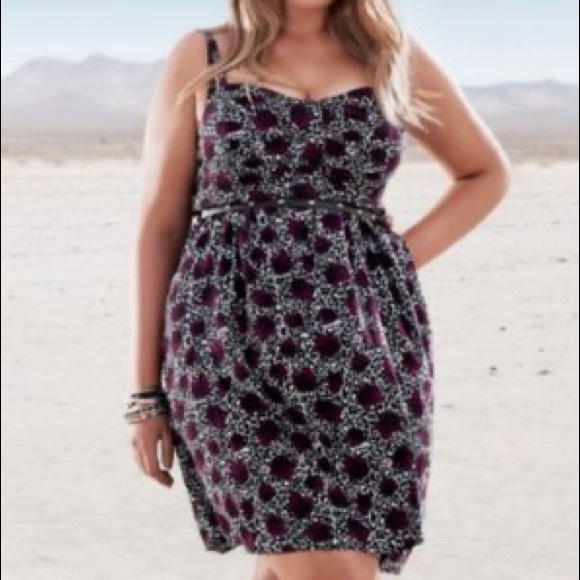 torrid Dresses & Skirts - Torrid NWT leopard Rose print sun Dress
